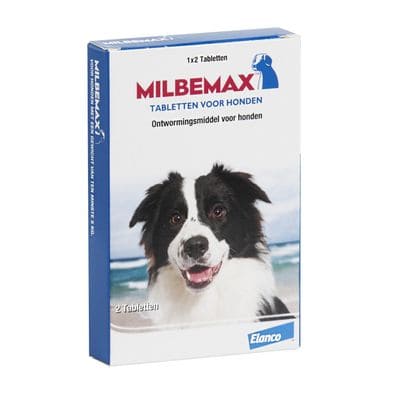 Milbemax hond ontwormen
