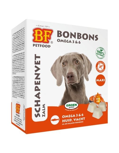 Schapenvet bonbons hond